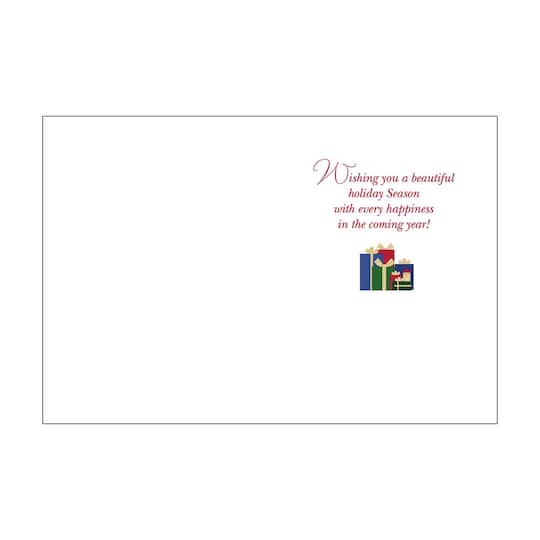 JAM Paper Holiday Traditions Assortment Christmas Cards & Envelopes Set, 16ct.
